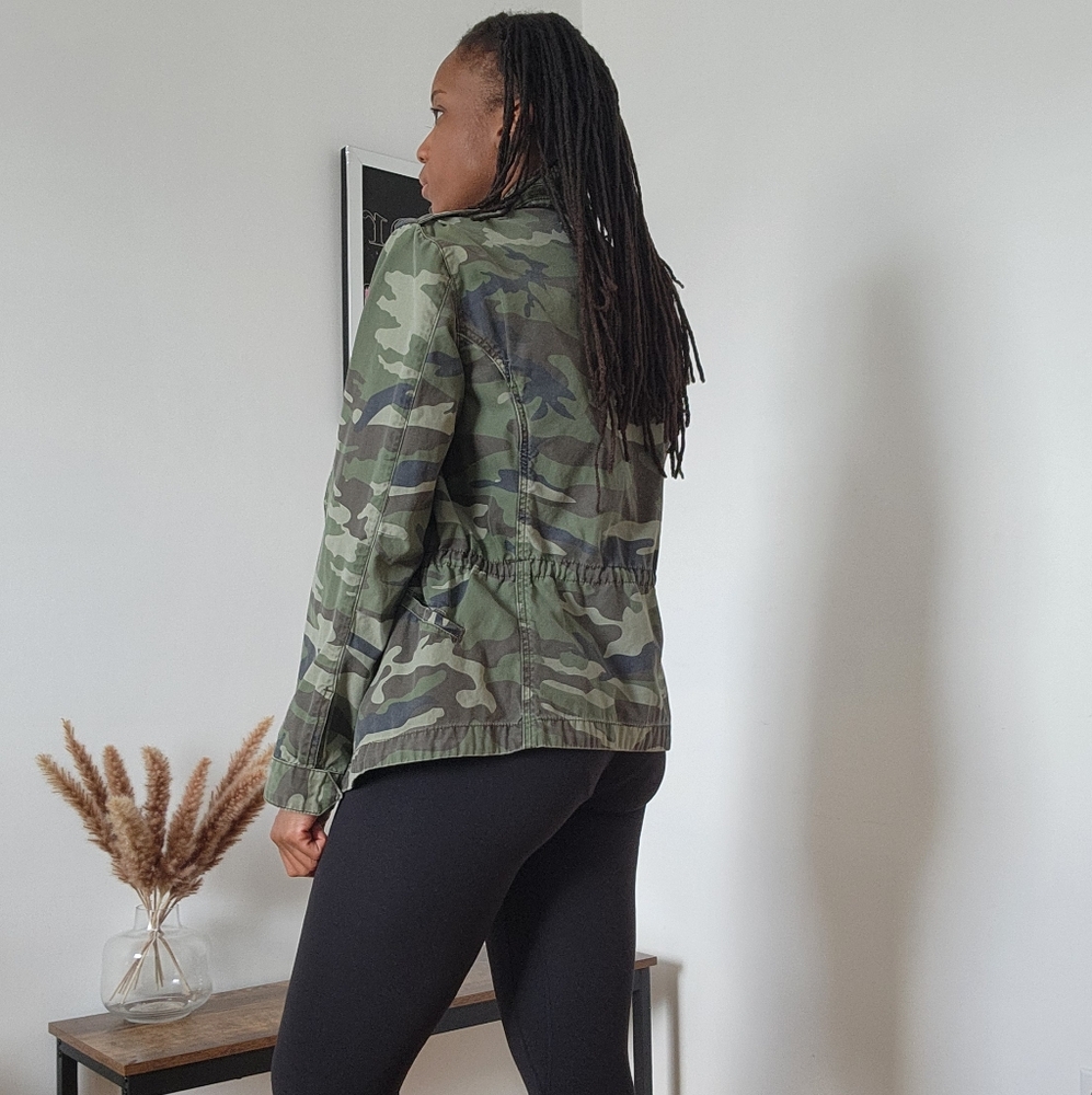 Camouflage Printed Jacket